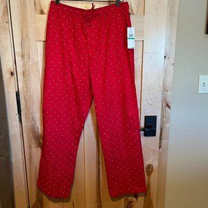 NWT Men's Tommy Hilfiger Sleep Bottoms L Large 100% Cotton $42 Logo